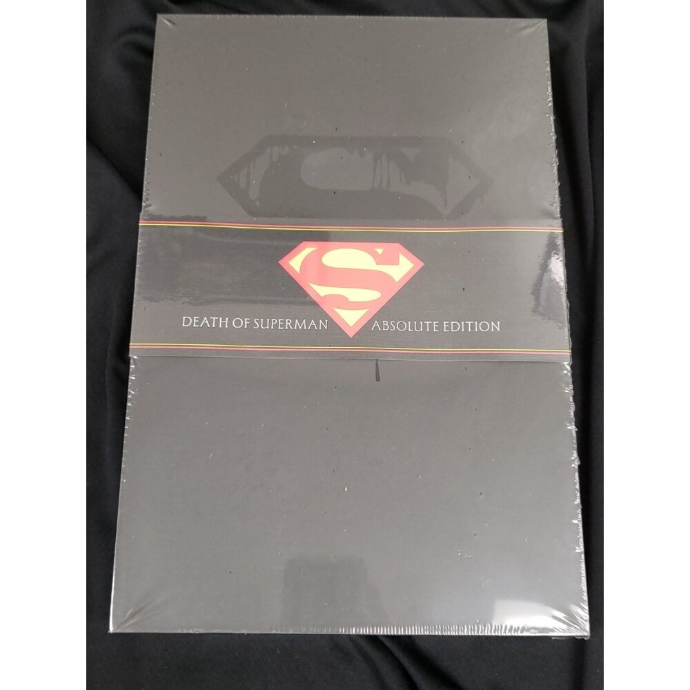DC Comics Absolute Death of Superman Hardcover Book Market Edtion
